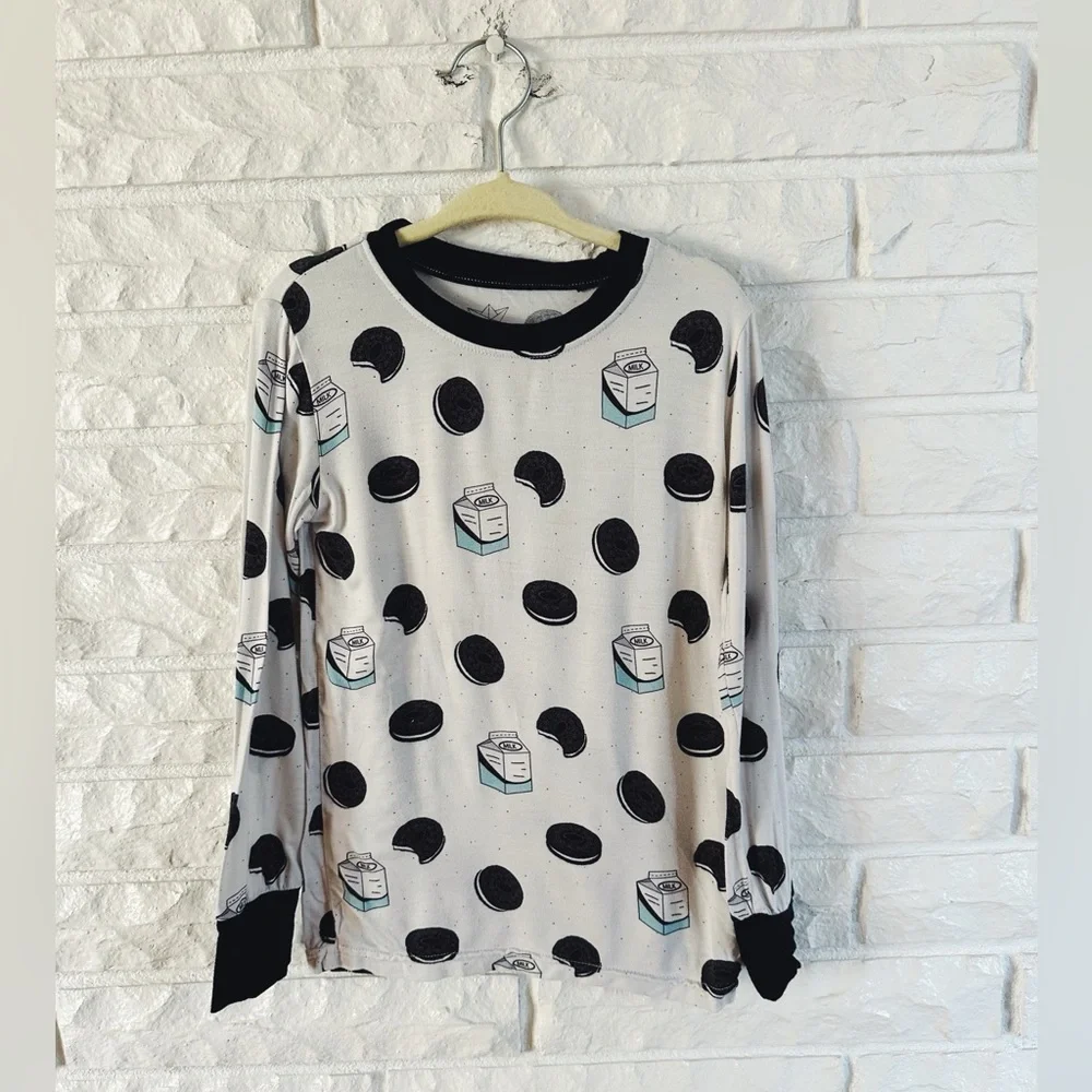 Peregrine Kidswear Cookies and Cream 2-piece Pajama Set - Picture 3 of 4